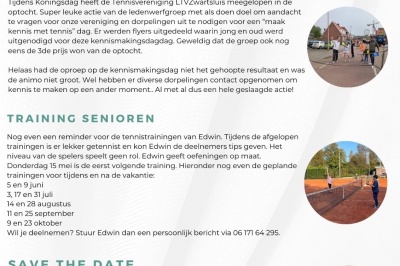 Nieuwsbrief 11 mei 2025