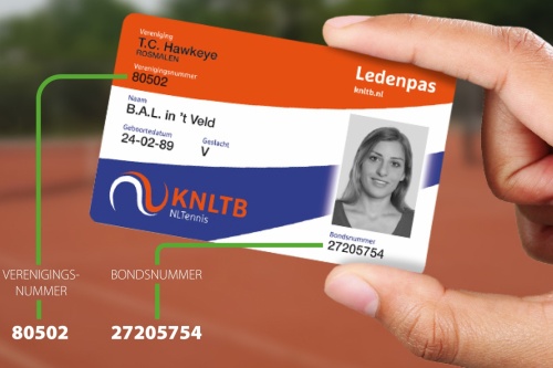 Ledenpas 2 jaar geldig
