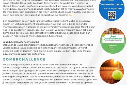 Nieuwsbrief 11 mei 2025