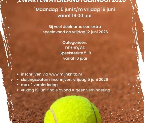 Zwartewaterlandtoernooi 2026