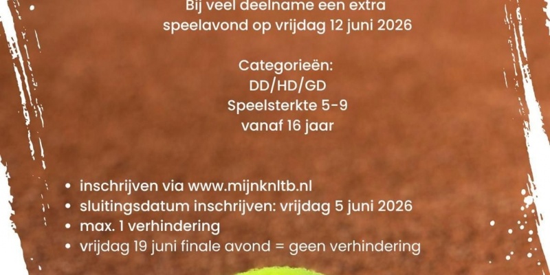 Zwartewaterlandtoernooi 2026